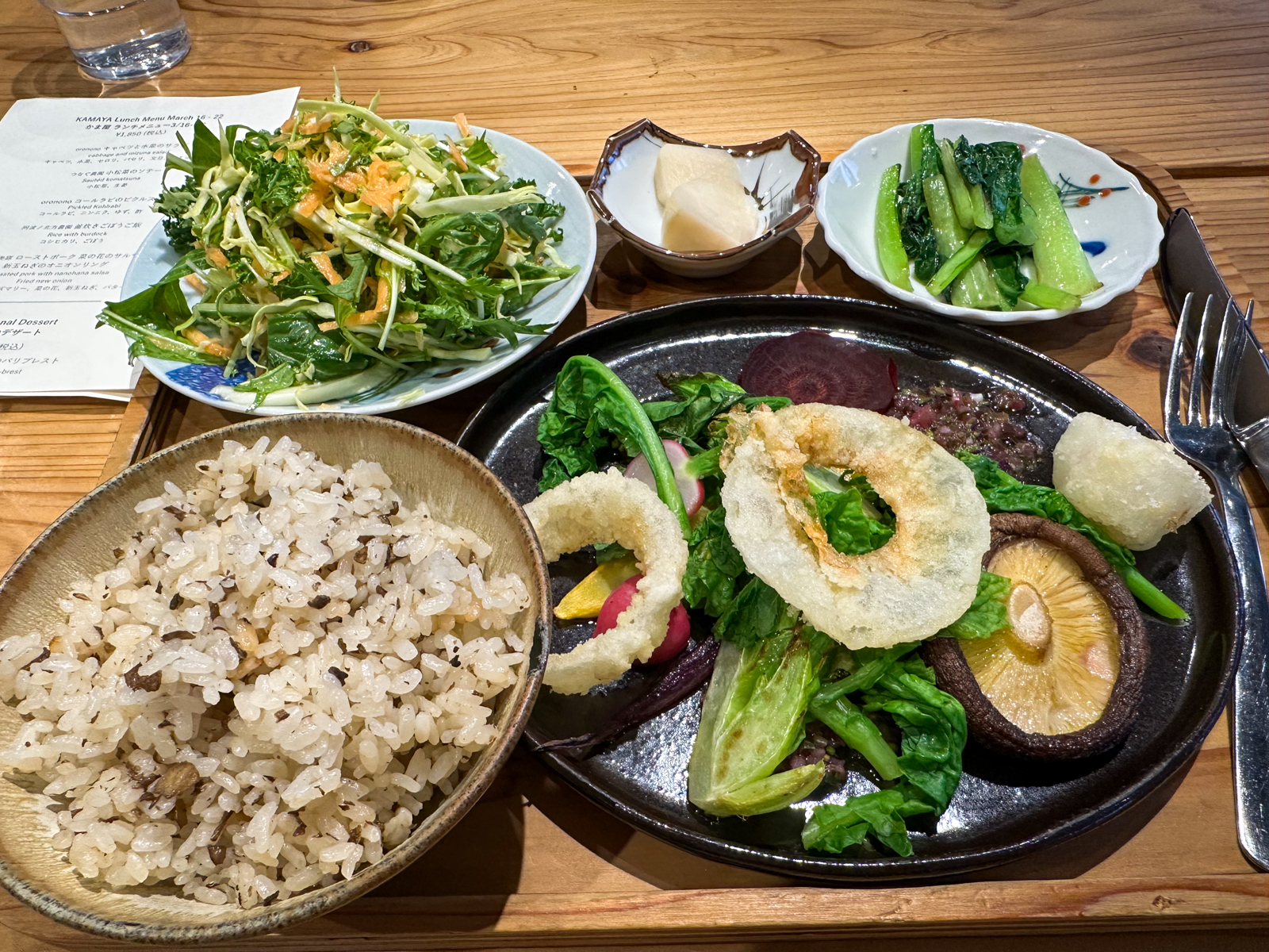 Meals and Takeouts during the Pilgrimage